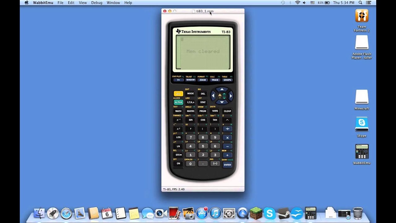 Ti Calculator Emulator Mac